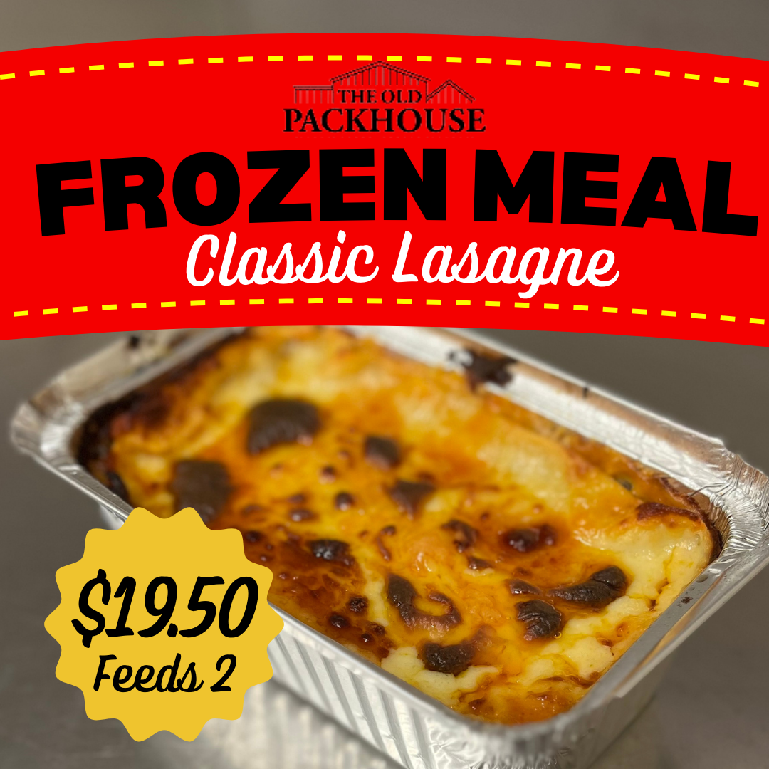 Packhouse Frozen Meal - Classic Lasagne (Good for 2)